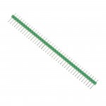 1x40 2.54 Mm Berg Strip - Straight Male Header Strip Green